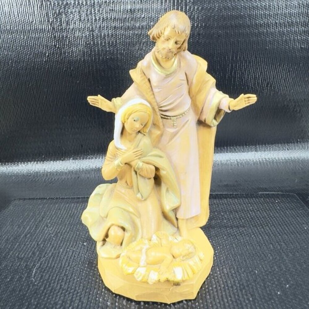 Fontanini‎ Simonetti Holy Family Nativity Made In Italy Depose Figurine Plastic